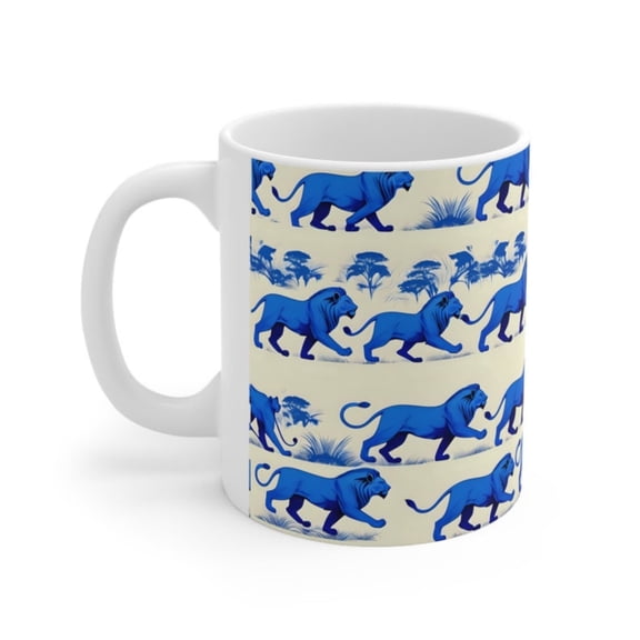 Ceramic Mug oz TIGER COFFEE MUG tea cup on tankard seidel beaker stein pot dirt mud java brew cuppa go juice jitter juice morning jolt.