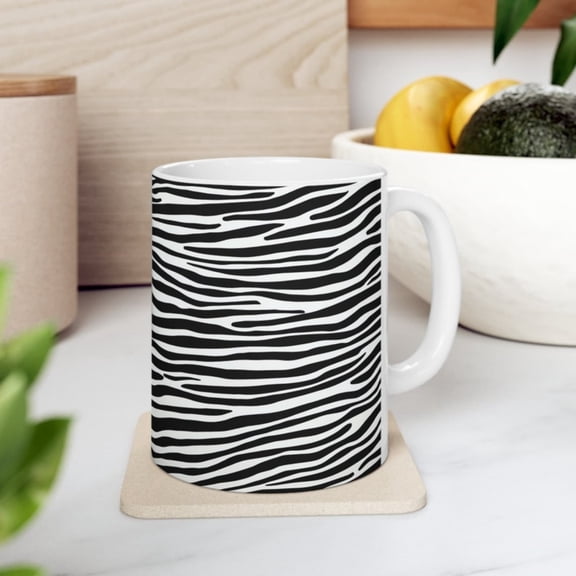 Ceramic Mug oz ZEBRA COFFEE MUG tea cup on tankard seidel beaker stein pot dirt mud java brew cuppa go juice jitter juice morning jolt.
