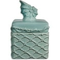thumbnail image 1 of Ceramic Nautilus Shell Design Covered Box, 1 of 1