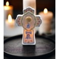 thumbnail image 1 of Ceramic Night Light Boy On Cross 4.625 Inch Plug-In Religious Gift Decor, 1 of 3