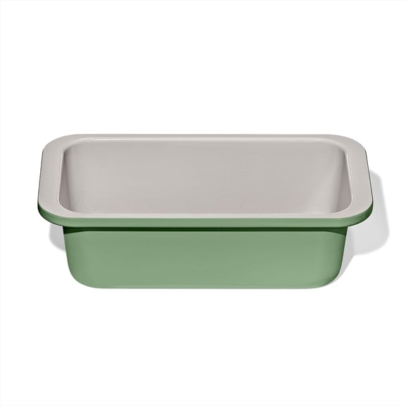 Ceramic Non-Stick Loaf Pan, 1 lb Bakeware Tray for Bread, Cake & Meatloaf