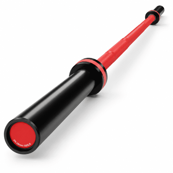 Ceramic Olympic Barbell 4/5/6ft - Short 2" Bar For Home Gym