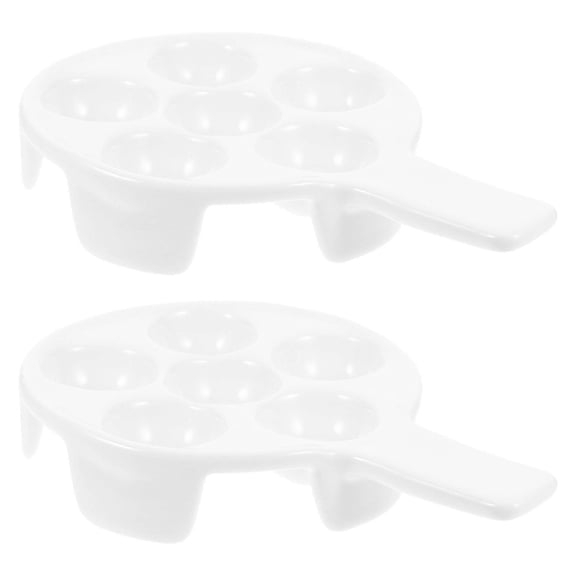 Ceramic Oven Dish Porcelain Snail Serving Dish Gatherings Small Baking Dish 2Pcs