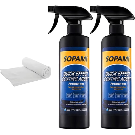 Ceramic Paint Sealant, Ceramic Coating Maximum Gloss & Shine ceramic wax, car coating spray Extremely Hydrophobic Ceramic Spray Coating for Cars, RVs, Motorcycles, Boats, and ATVs