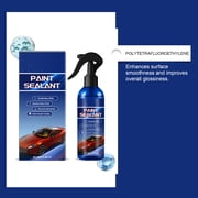 Ceramic Paint Sealant Spray 100ml | Gloss Slick Finish | Super Hydrophobic Car Wax Polish | Long Lasting Ceramic Coating | Deep Shine Protection | Easy Spray Application