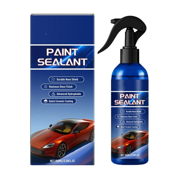 Ceramic Paint Sealant Spray for Cars – Super Hydrophobic Formula, Long-Lasting Protection & High Gloss Finish, Easy Spray-On Application