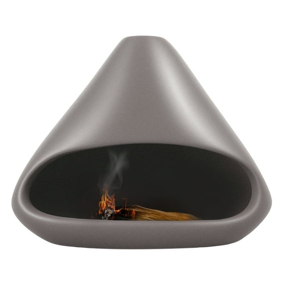 Ceramic Palo Santo Holder Handmade Smudge Bowl with Chimney Practical Sage Holder for Cone Incense Sage Bundles Palo Santo Sticks