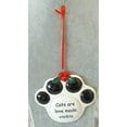 thumbnail image 1 of Ceramic Paw Print Christmas Ornament "Only My Cat Understands", 1 of 2