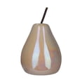 thumbnail image 1 of Ceramic Pear Figurine with Stem, Polished Pearlescent Off White - Large, 1 of 1