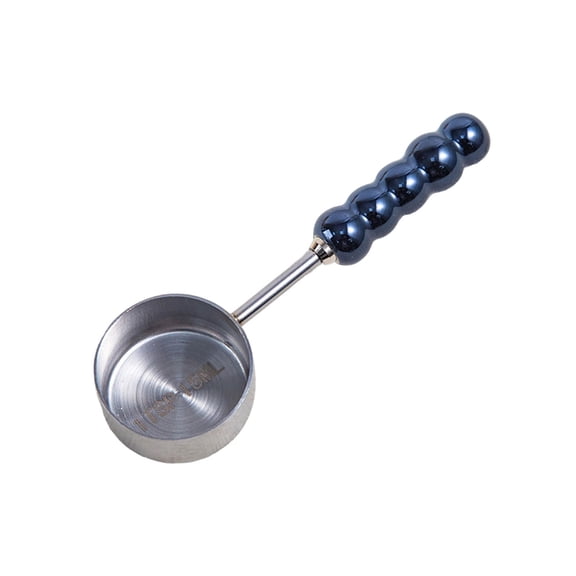 Ceramic Pearls Handle Spoon Dishwasher Safe Stainless Steel Measuring Cup Baking Accessories Kitchen Utensils