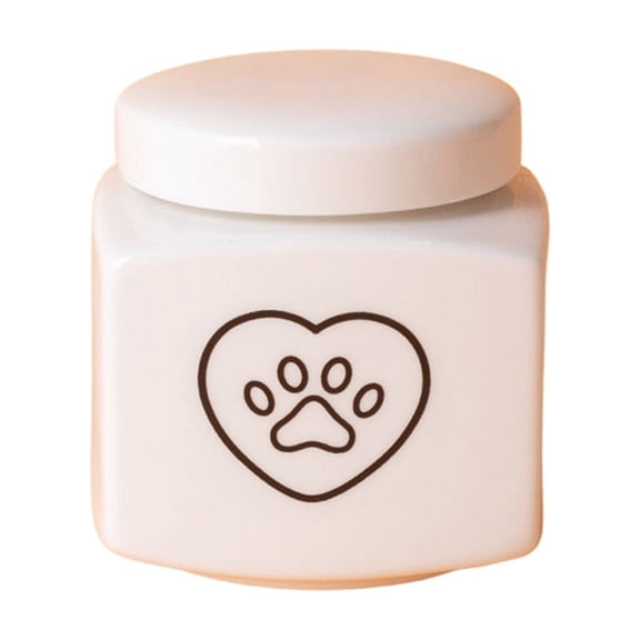 Ceramic Pet Ashes, Small Pet Cremation Keepsake, Cat Memorial Gift, Pet Loss Condolence Keepsake, Suitable for Cat Owners to Commemorate Deceased Cats