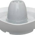 thumbnail image 1 of Ceramic Pet Fountain – for Cats and Small Dogs – 60 Oz Water Capacity – Whisper-Quiet Water Flow – Great for Shy or Timid Pets – Fresh, Filtered Water, 1 of 6