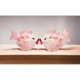 thumbnail image 1 of Ceramic Pink Fish Salt and Pepper Shakers 4 Inch, 1 of 3