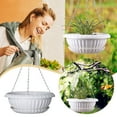 Ceramic Pot Versatile, Sturdy , Stackable Design with Drain Holes 11