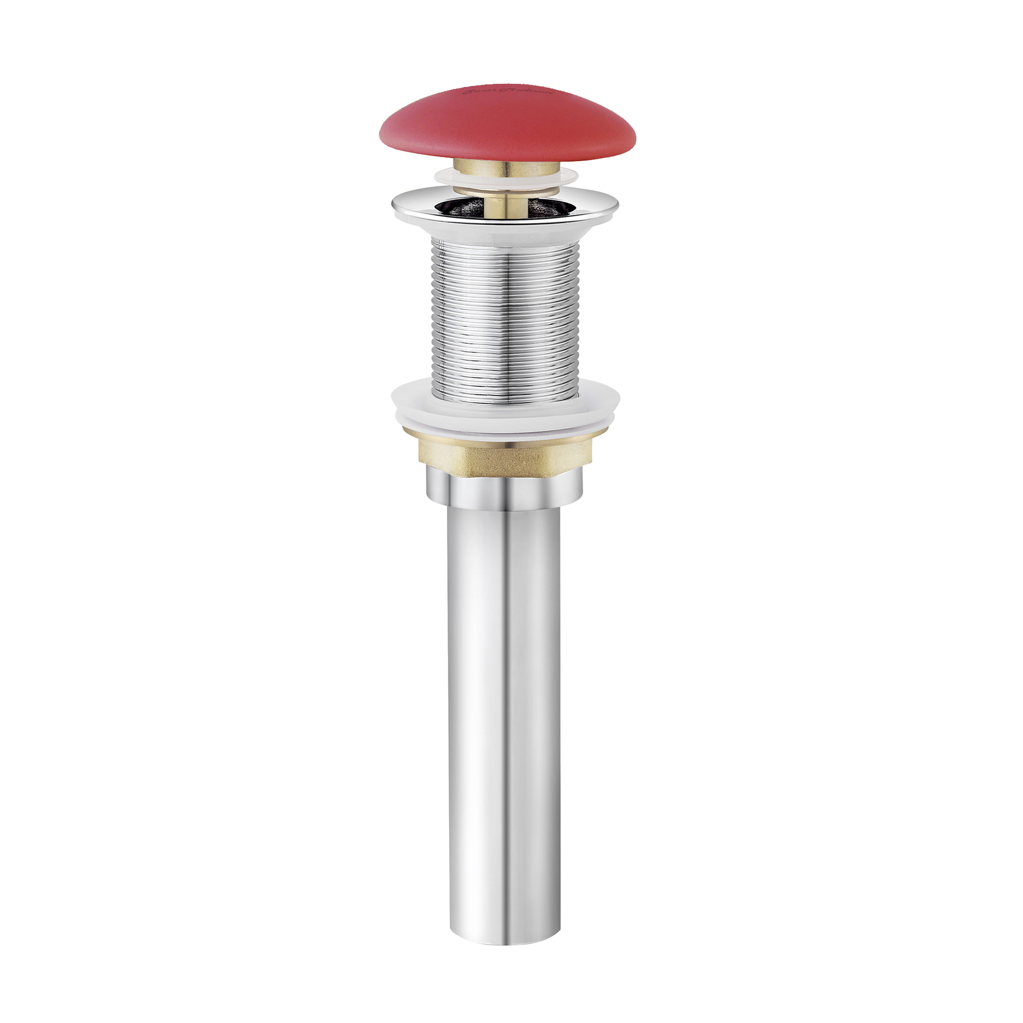 Red Overflow Ceramic Pop Up Drain w/o Overflow in Matte Red - Walmart.com