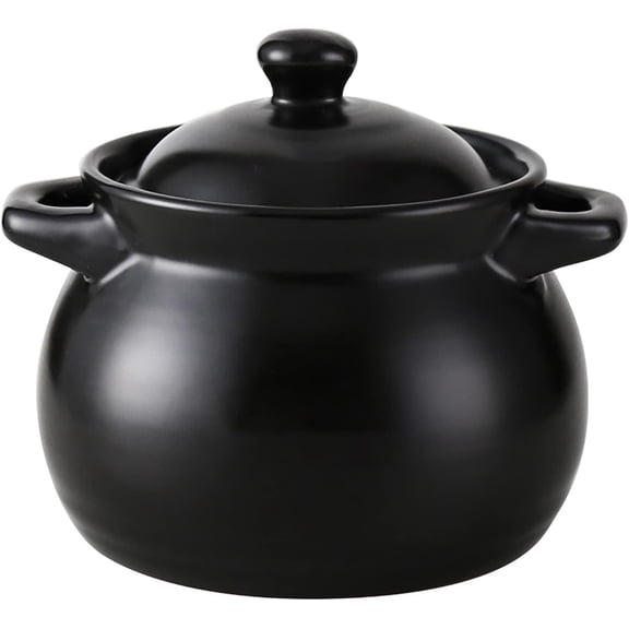 Ceramic Pot Clay Pot For Cooking Casserole Dish Ceramic Stockpot Soup Pot Small Kitchen Stew Pot Ceramic Cooking Pot Stove Stovetop Pot Kitchen Casserole Cookware for Home Restaurant