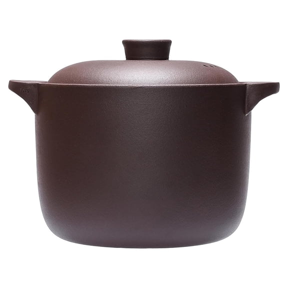 Ceramic Pots for Cooking with Lid, Ceramic Cooking Pot Heat Resistant Earthenware Pot Stockpot for Home and Restaurant, Stewpot for Cook