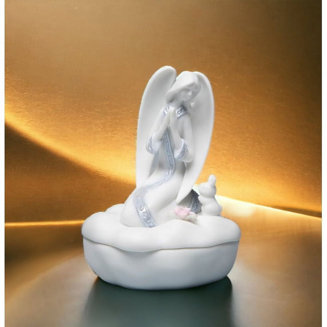 Ceramic Praying Angel Jewelry Box 3x2.75 inches Religious Gift ...