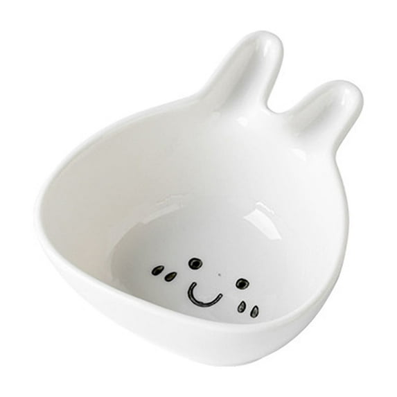 Ceramic Prep Bowls - 4oz Small Animal Design Dishes for Cooking, Snacks & Ice Cream | Microwave/Dishwasher Safe Kitchen Measuring Cups