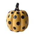 thumbnail image 1 of Ceramic Pumpkin Decor Set with Polka Dot Pattern for Fall Halloween Tiered Tray and Tabletop Home Accent, 1 of 5