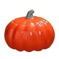 Ceramic Pumpkin Jar Coffee Candy Honey Pot Embellishing Ornament Jar Pumpkin Shape Container Tea