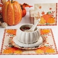 thumbnail image 1 of Ceramic Pumpkin Stew Bowl White Soup Cup Dessert Dish Heat Resistant Kitchenware Microwave Safe Serving Bowl, 1 of 6