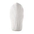 thumbnail image 1 of Ceramic Pyramidal Vase with Debossed Dotted Pattern Design Body, Matte White, 1 of 1
