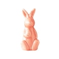 thumbnail image 1 of Ceramic Rabbit Figurine Bunny Statue for Home Decor,Easter Bunny Decorations for Tabletop Mantel Shelf, Cute Porcelain Rabbit Tabletop Ornament, Spring Easter Bunny Figurine for Centerpiece,5.12 Inch, 1 of 4