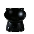 thumbnail image 1 of Ceramic Raised Cat Bowls,Tilted Elevated Cat Food Bowl for Indoor,Anti Vomiting & Protect Pet's Spine,Pet Feeder Dish for Flat Faced Cats and Kitten, 1 of 7