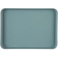 thumbnail image 1 of Ceramic Rectangular Serving Tray Anti-Slip Food Plate(Green,Small), 1 of 5