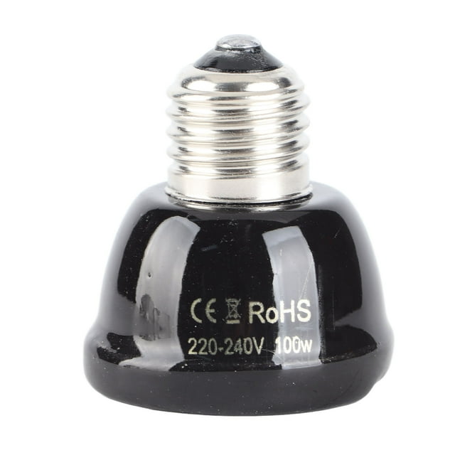 Ceramic Reptile Heat Lamp Bulb Mini Infrared Heat Ceramic Amphibian