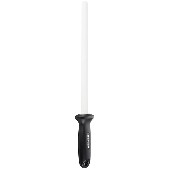 Ceramic Rod Knife Honing Steel,Black/White 10 Inch
