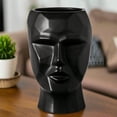 thumbnail image 1 of Mavrik Pixelated Head Ceramic Pot, 1 of 11
