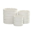 thumbnail image 1 of Ceramic Round Pot Matte Finish White-7.50"H -212, 1 of 1