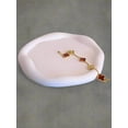 Ceramic Round Tray for Jewelry Display and Key Storage