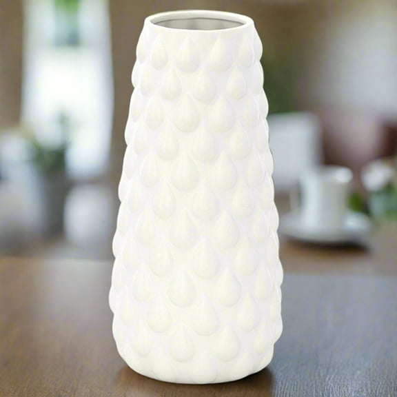 Nicolette Ceramic Round Vase