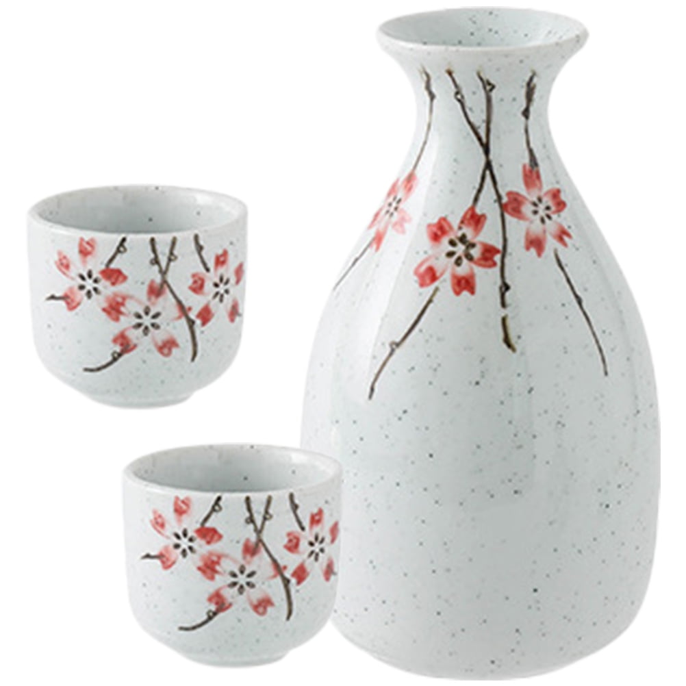 Ceramic Sake Jug Vintage Kettle Liquor Japanese Wine Cup Coffee Mug