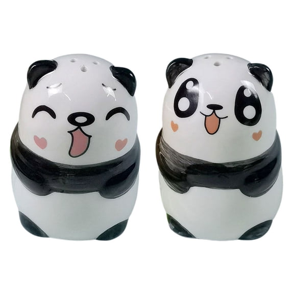 Ceramic Salt Seasoning Shaker Bottle Pepper Condiment Shakers Jars Jar Containers Storage Dispenser Figurines Container