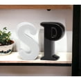 thumbnail image 1 of Ceramic Salt and Pepper Shakers Black and White Gifts for Her Mom, 1 of 3