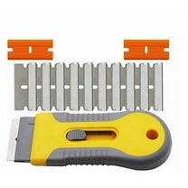 Ceramic Scraper Knife For Glass Stove Oven Cleaning With Blades And Safety Cap Stainless Steel Tool Set