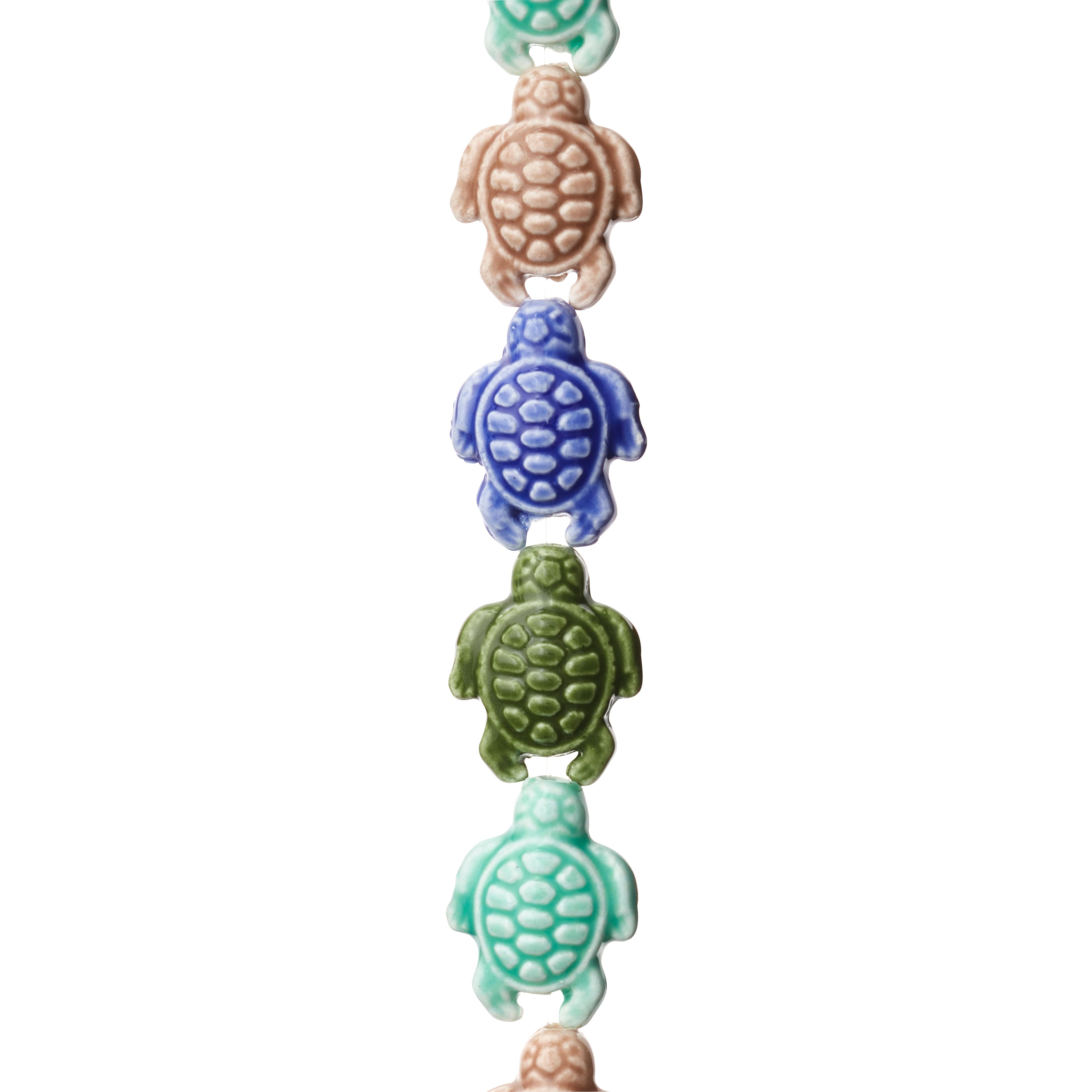 Tortoise Handmade Porcelain Beads With Strong Stretchy - Temu