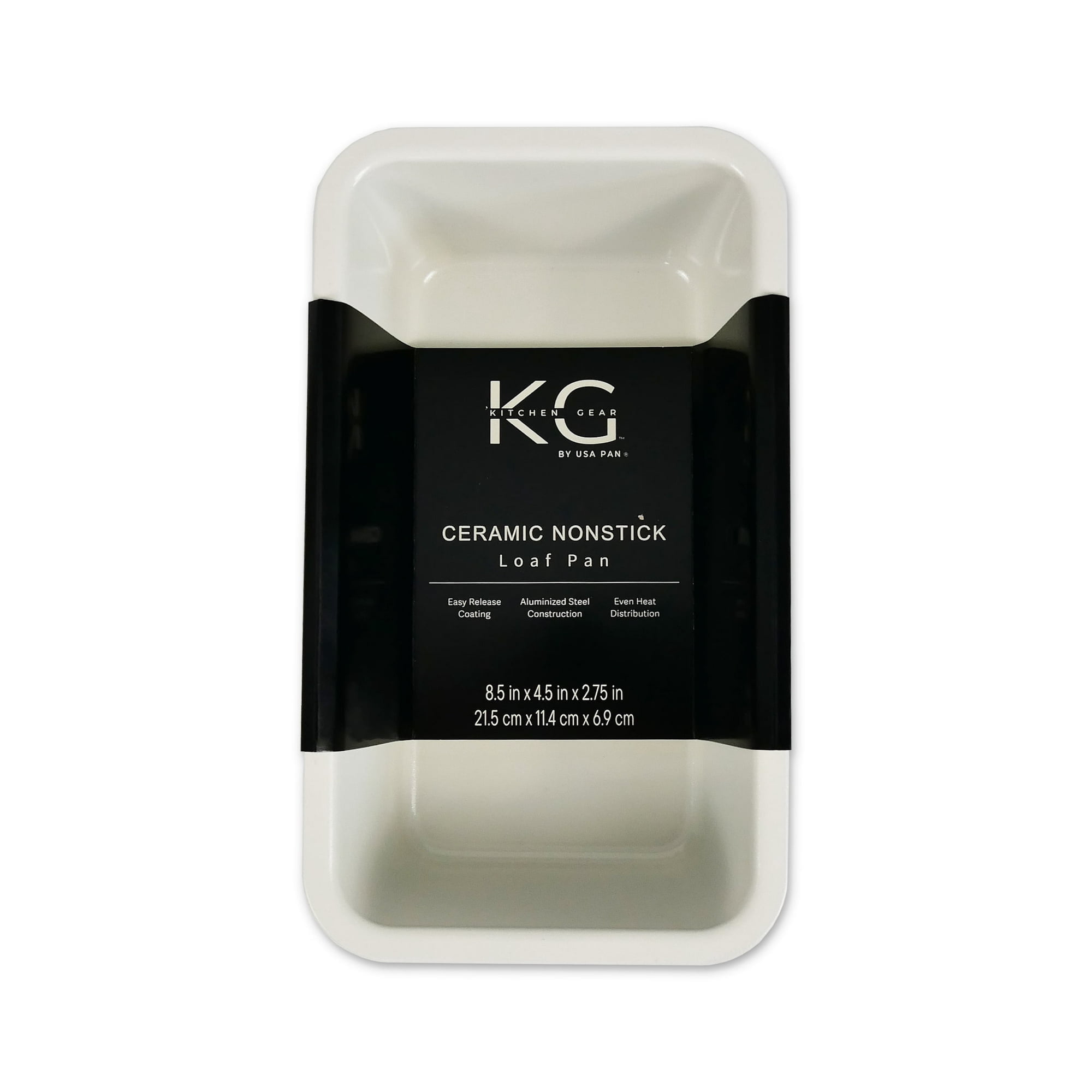 Kitchen Gear by USA Pan Nonstick Ceramic Small Loaf Pan - Thumbnail 2