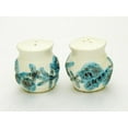 thumbnail image 1 of Ceramic Seashell Shell Design Salt & Pepper Set Small At Just 2 Inches Tall, 1 of 2