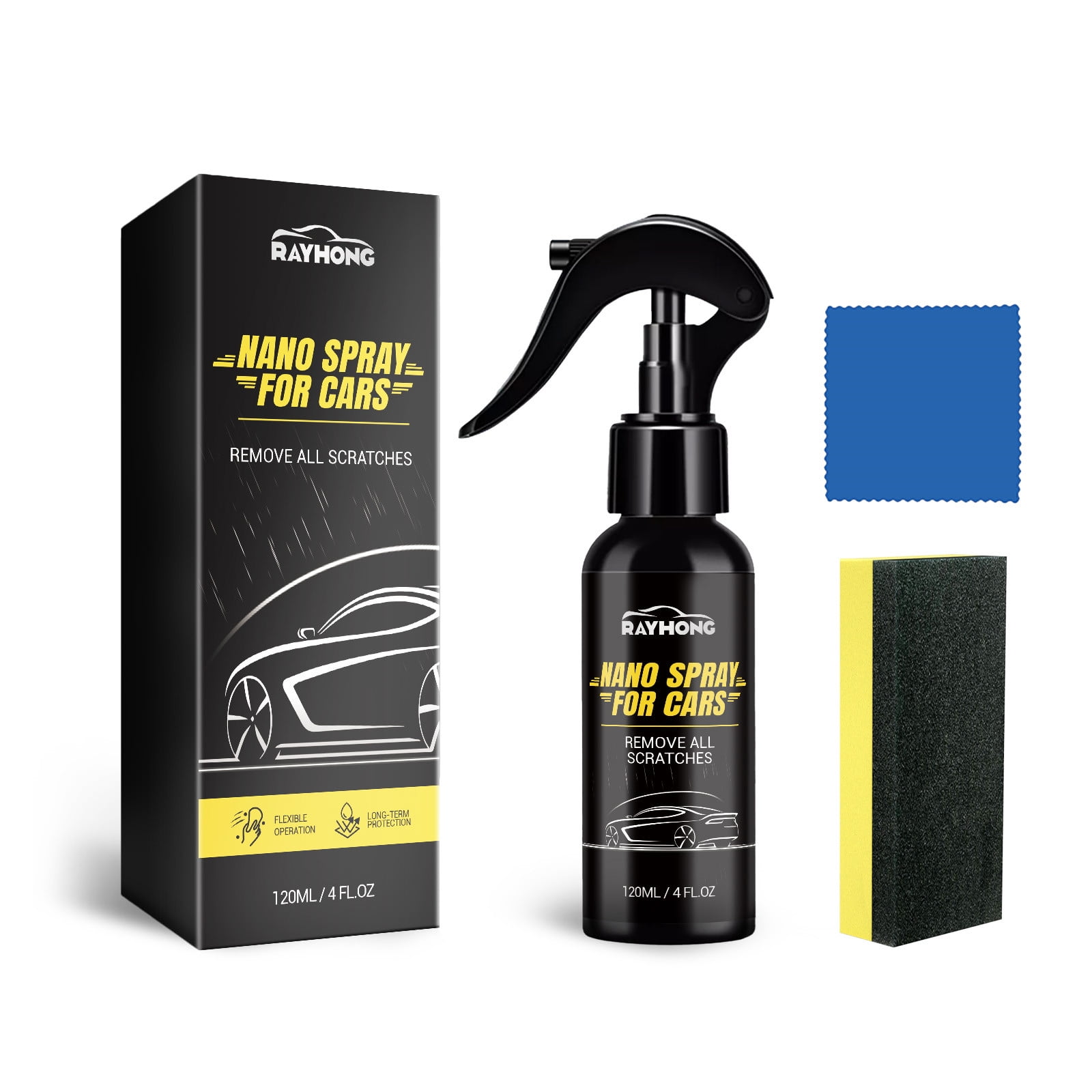Ceramic Shield Coating Spray Oxidation Liquid Ceramic Coat Super Hydrophobic Glass 120ml