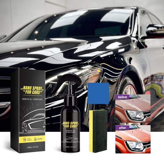 Ceramic Shield Coating Spray,Super Hydrophobic Car Paint Protection Spray for Glossy Finish Anti-Oxidation and Scratch Resistance,Easy Application Coating for Vehicle Maintenance Detailing-black