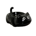 thumbnail image 1 of Ceramic Siamese Cats Ashtray for Living Room & Office | Decorative, Functional Fly Ash Cover, Easy to Clean, Durable Desktop Accessory, 1 of 5