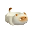 thumbnail image 1 of Ceramic Siamese Cats Ashtray for Living Room & Office | Decorative, Functional Fly Ash Cover, Easy to Clean, Durable Desktop Accessory, 1 of 4