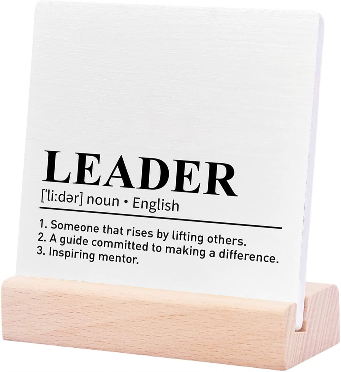 Ceramic Sign 4x4Inch Leader Thank You Appreciation Gifts Leader ...