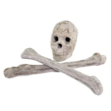 Fire Pit Essentials Ceramic Skull and Bones Bundle, Fireproof Decor ...