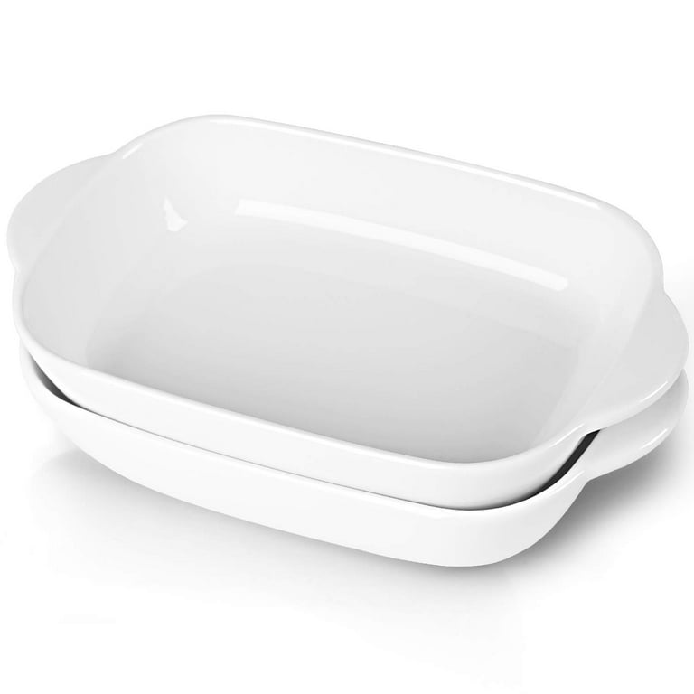 White ceramic clearance bakeware